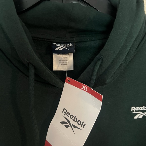 Reebok Fleece forest Green Hoodie - Picture 4 of 7
